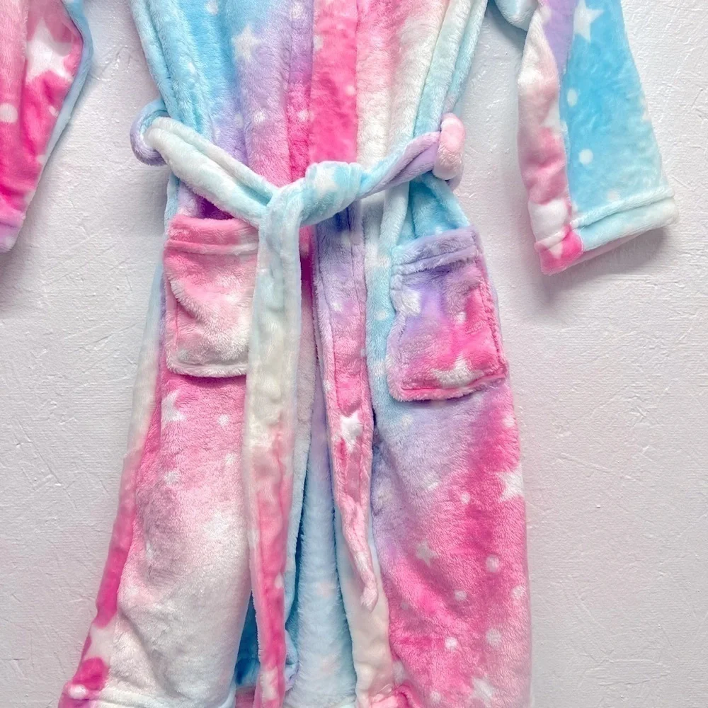 GIRLS Hooded Robe (fits 7-9 years)